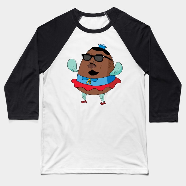 Mrs Puff Daddy Baseball T-Shirt by Pretty Weird